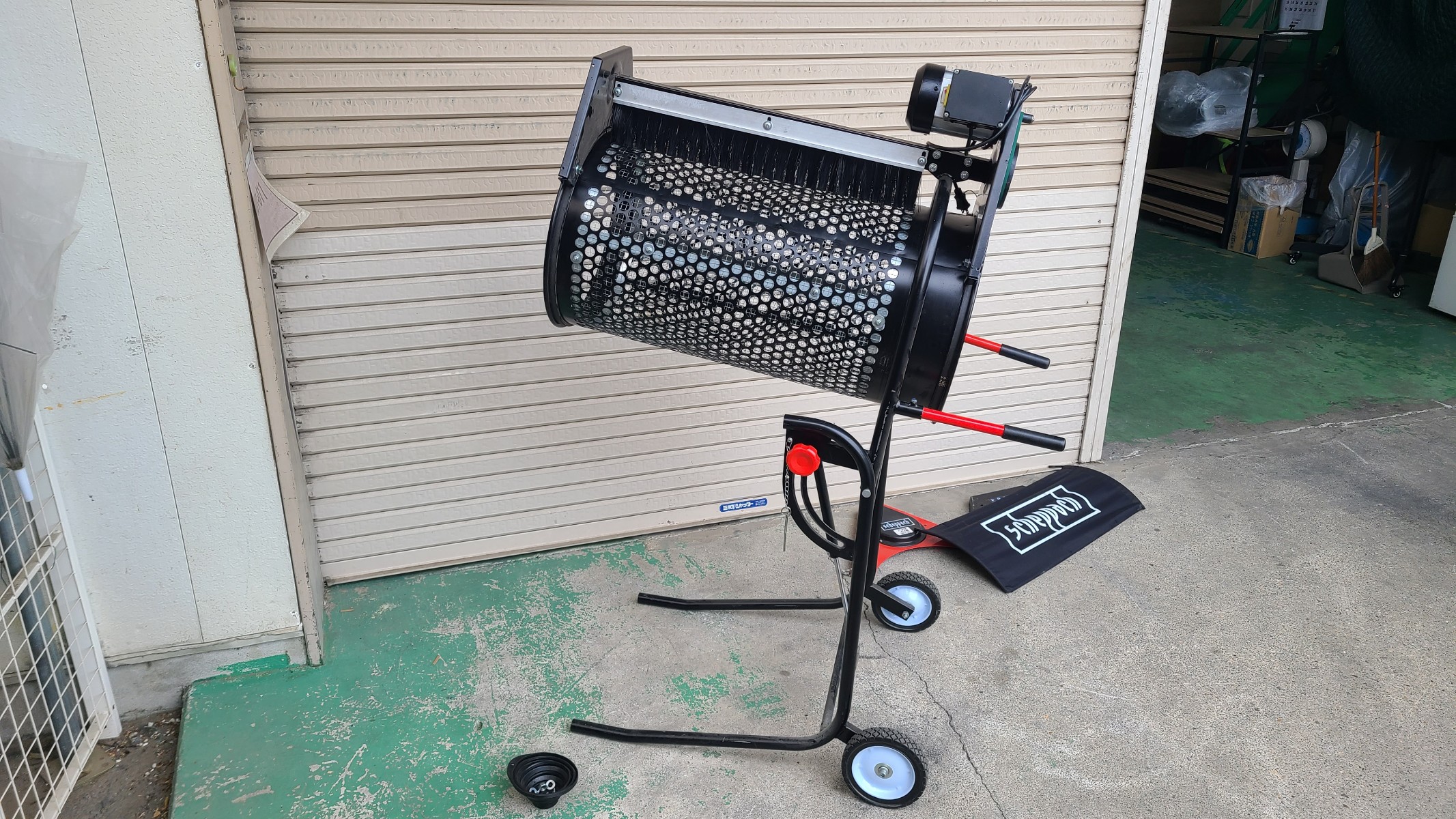 電動100V　回転ふるい機　メンテナンス