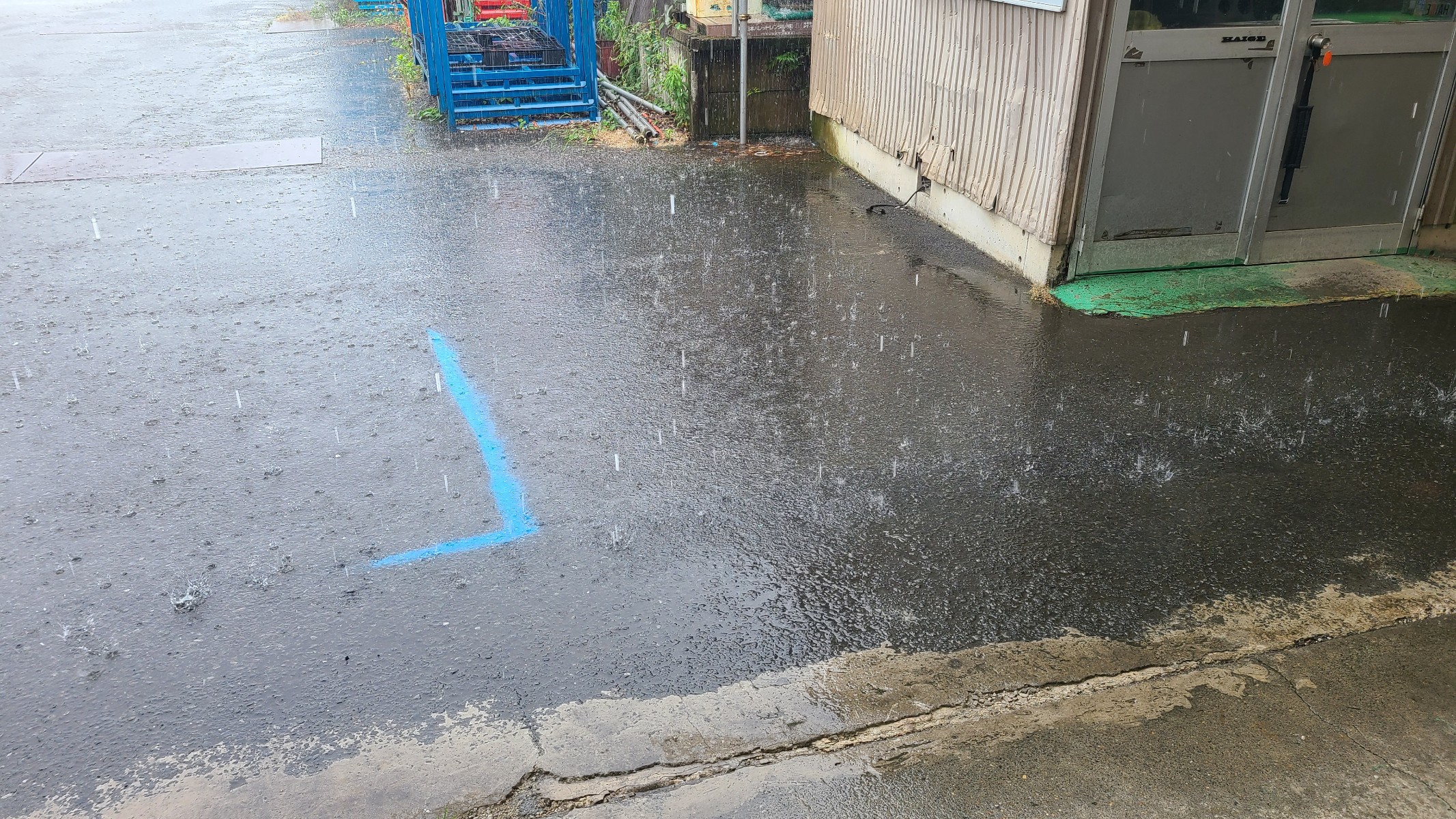 ゲリラ豪雨に注意しましょう