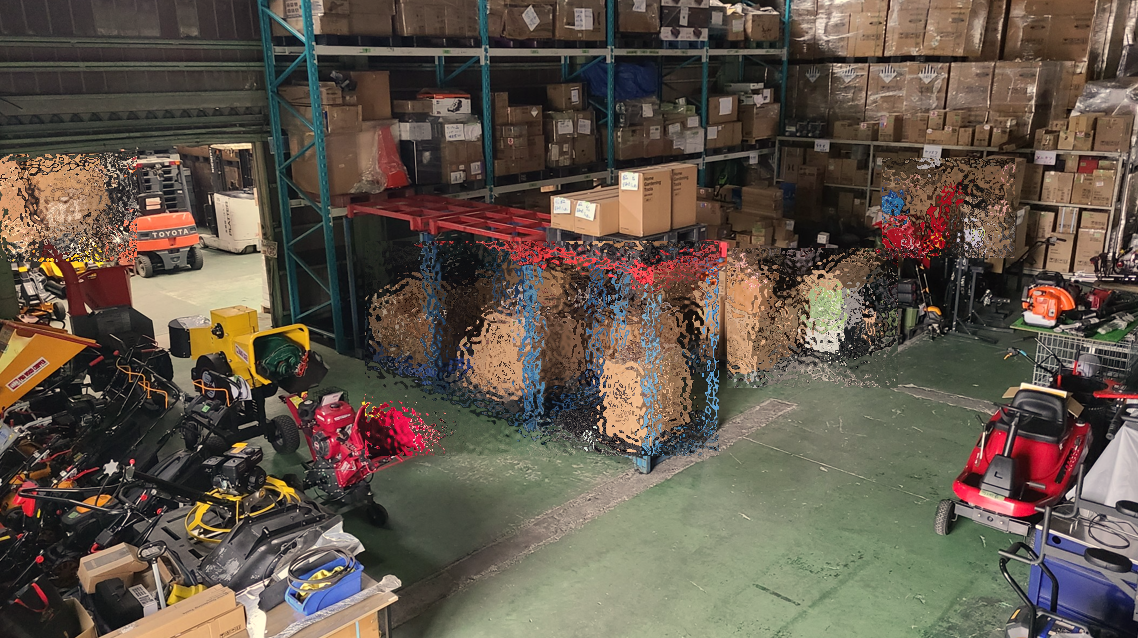 倉庫荷物置場拡張　ネステナー　使用してみた