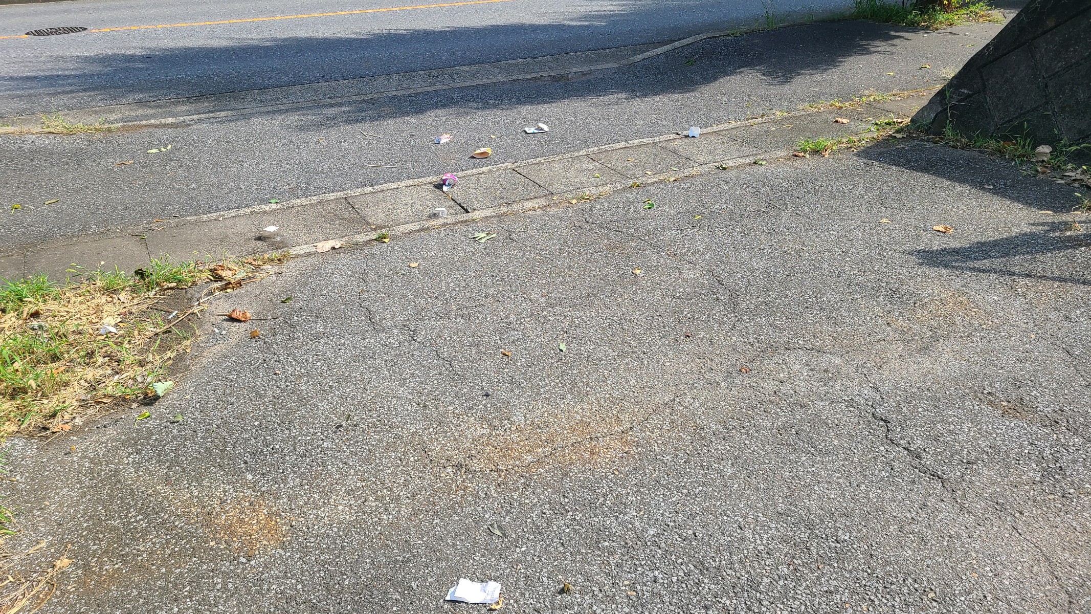 ポイ捨ては絶対にダメです！！