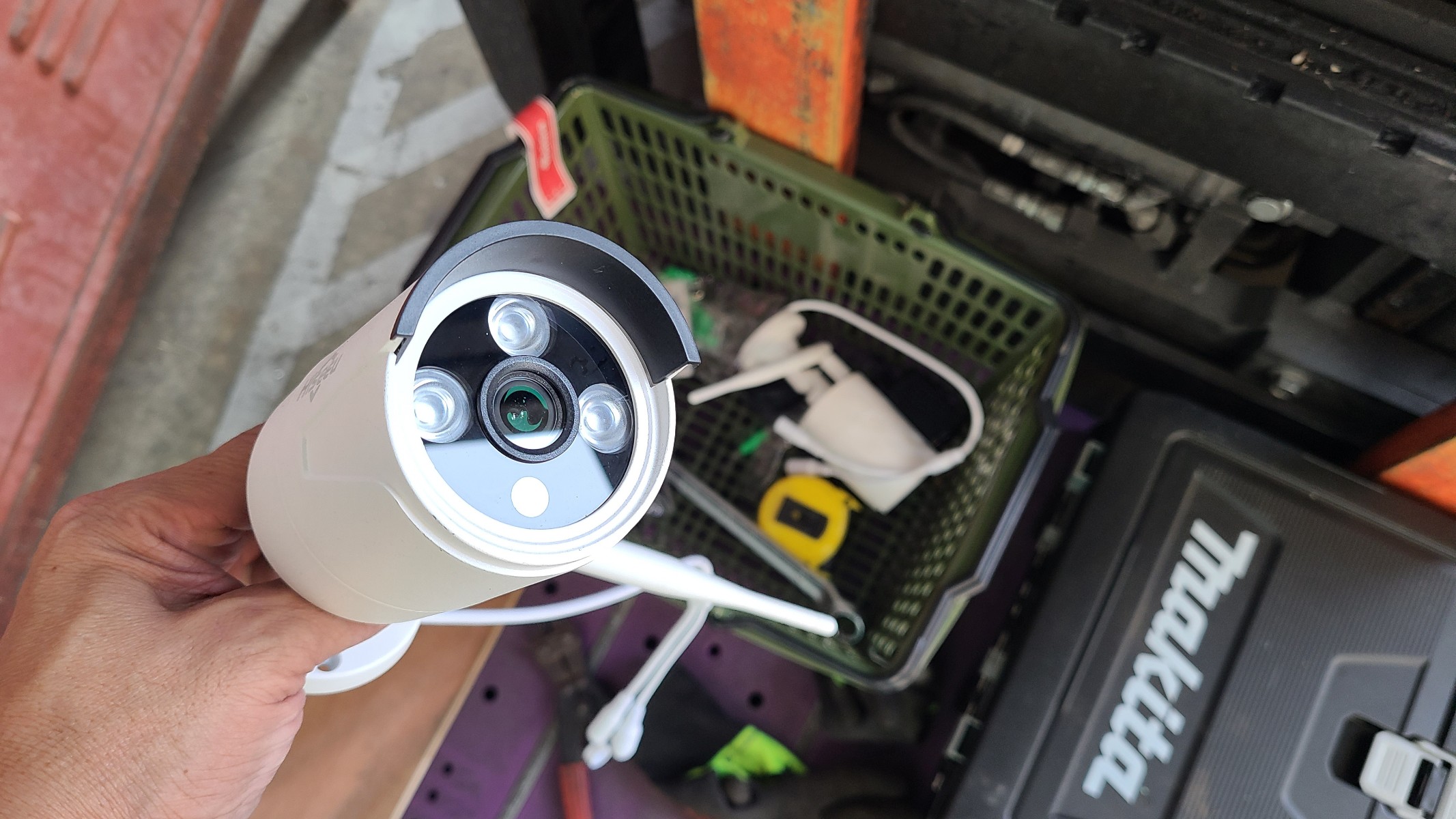 防犯カメラの設置