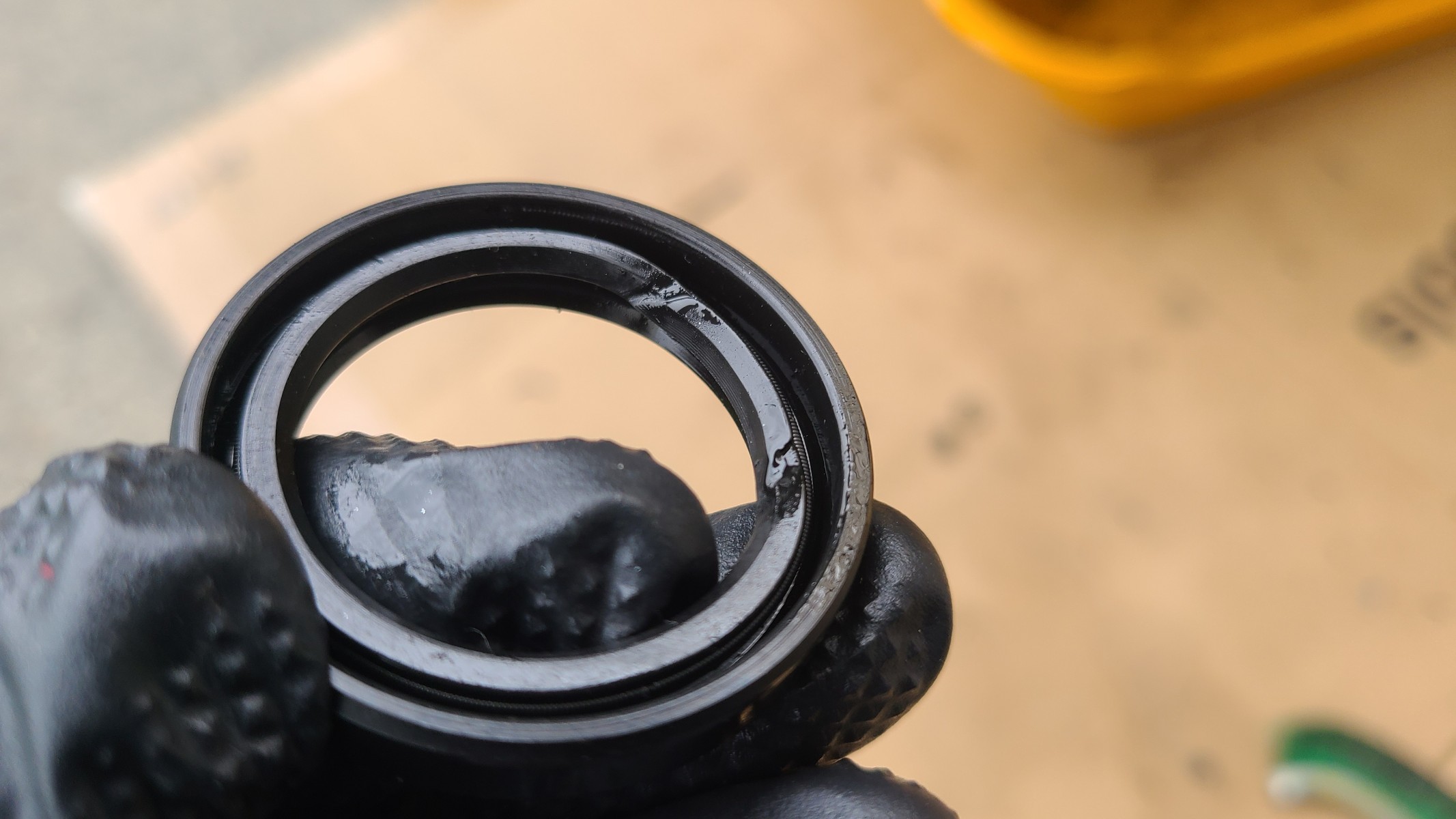 オイル漏れ　😑