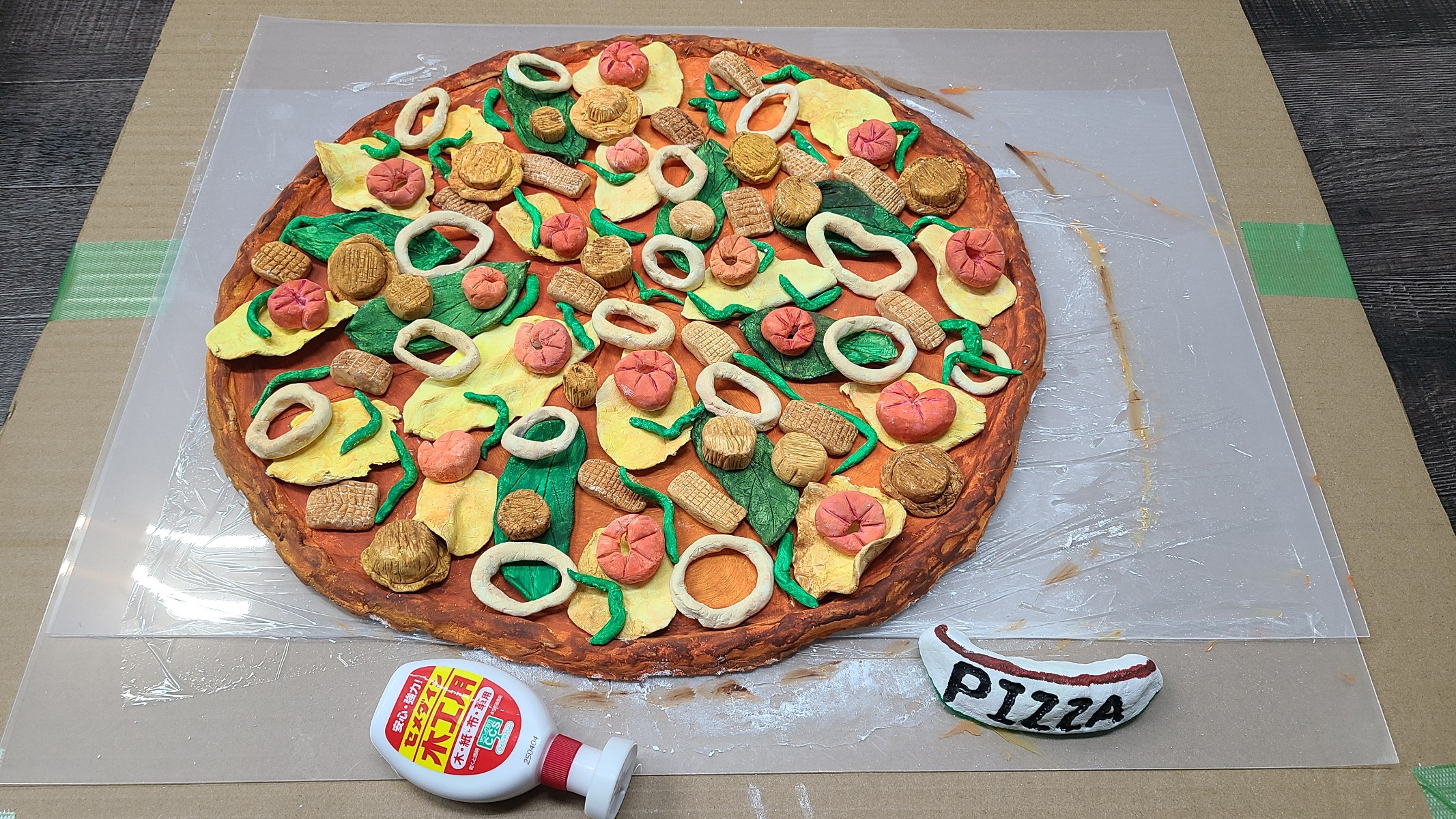 ピザ　食品サンプル盛り付け　🥢🥢