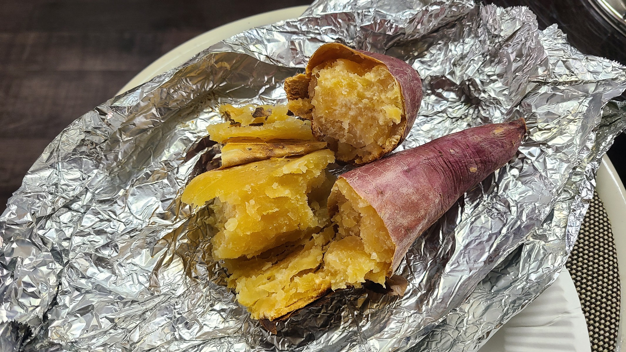 焼いも　焼いも　うれしいなぁ　🍠🍠