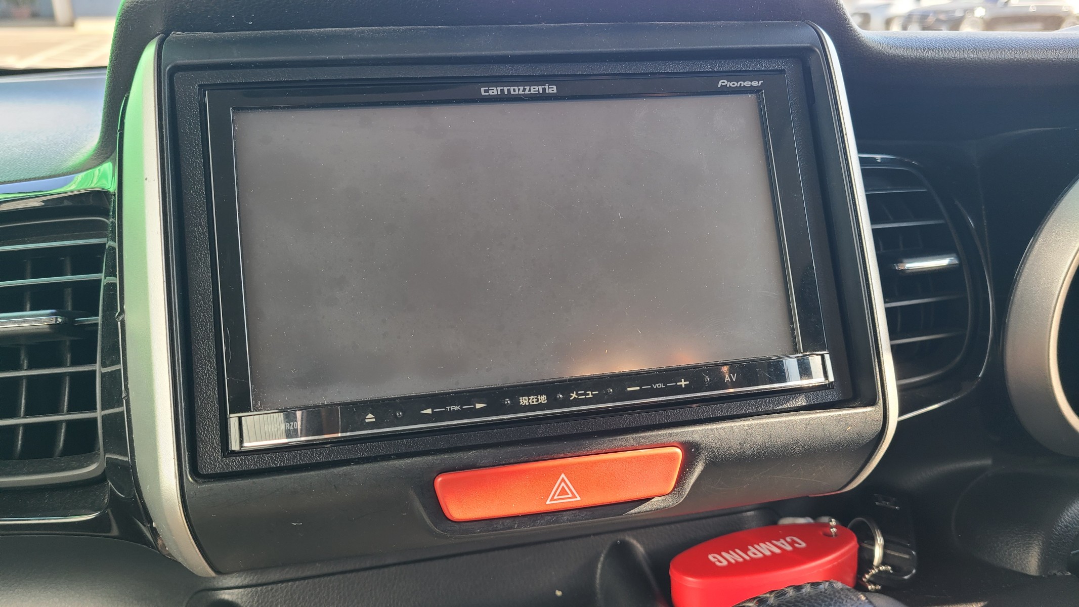 　ジャンク品　ナビ取り付け