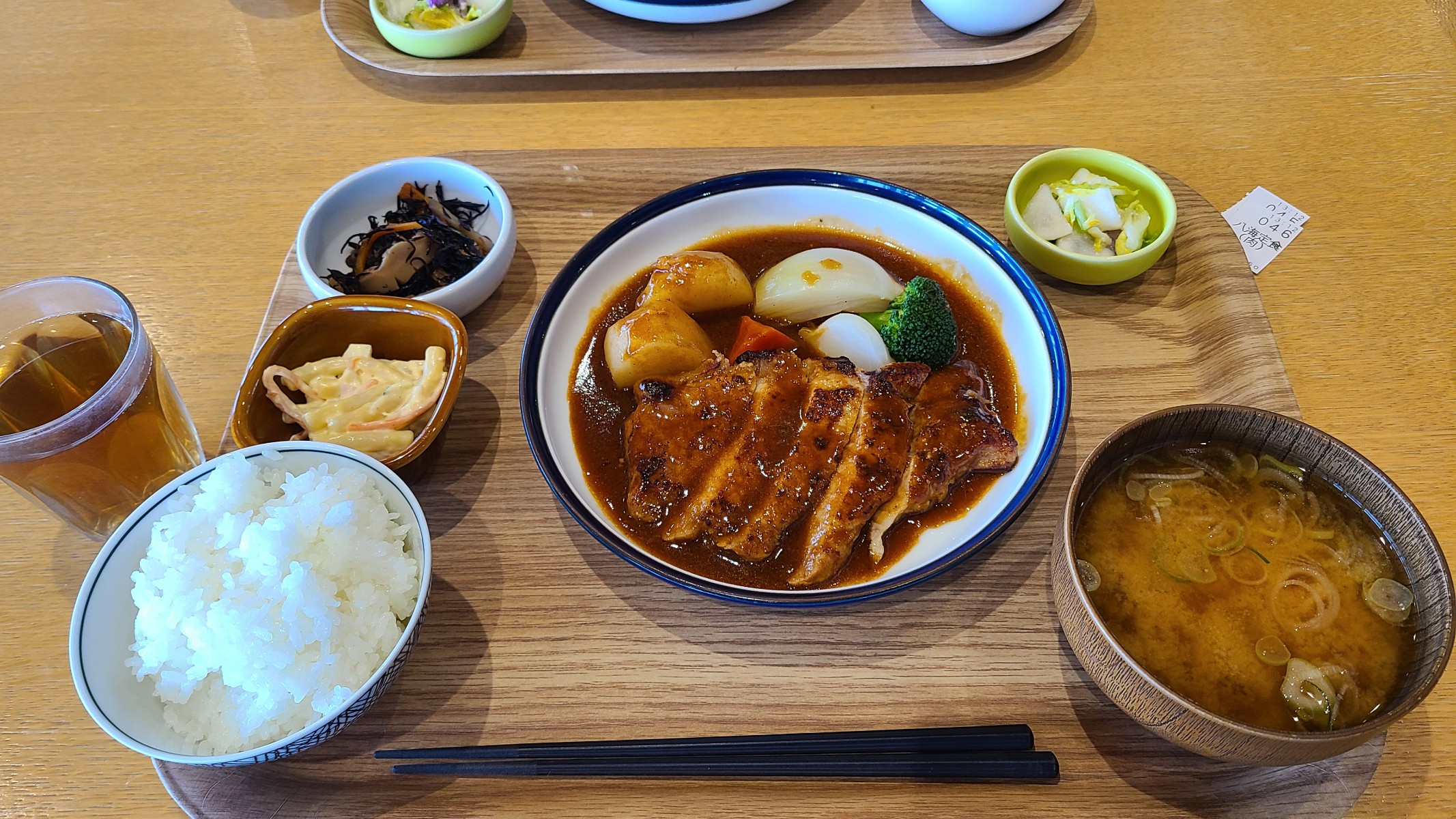 新潟県　除雪機テスト　お昼ご飯😍
