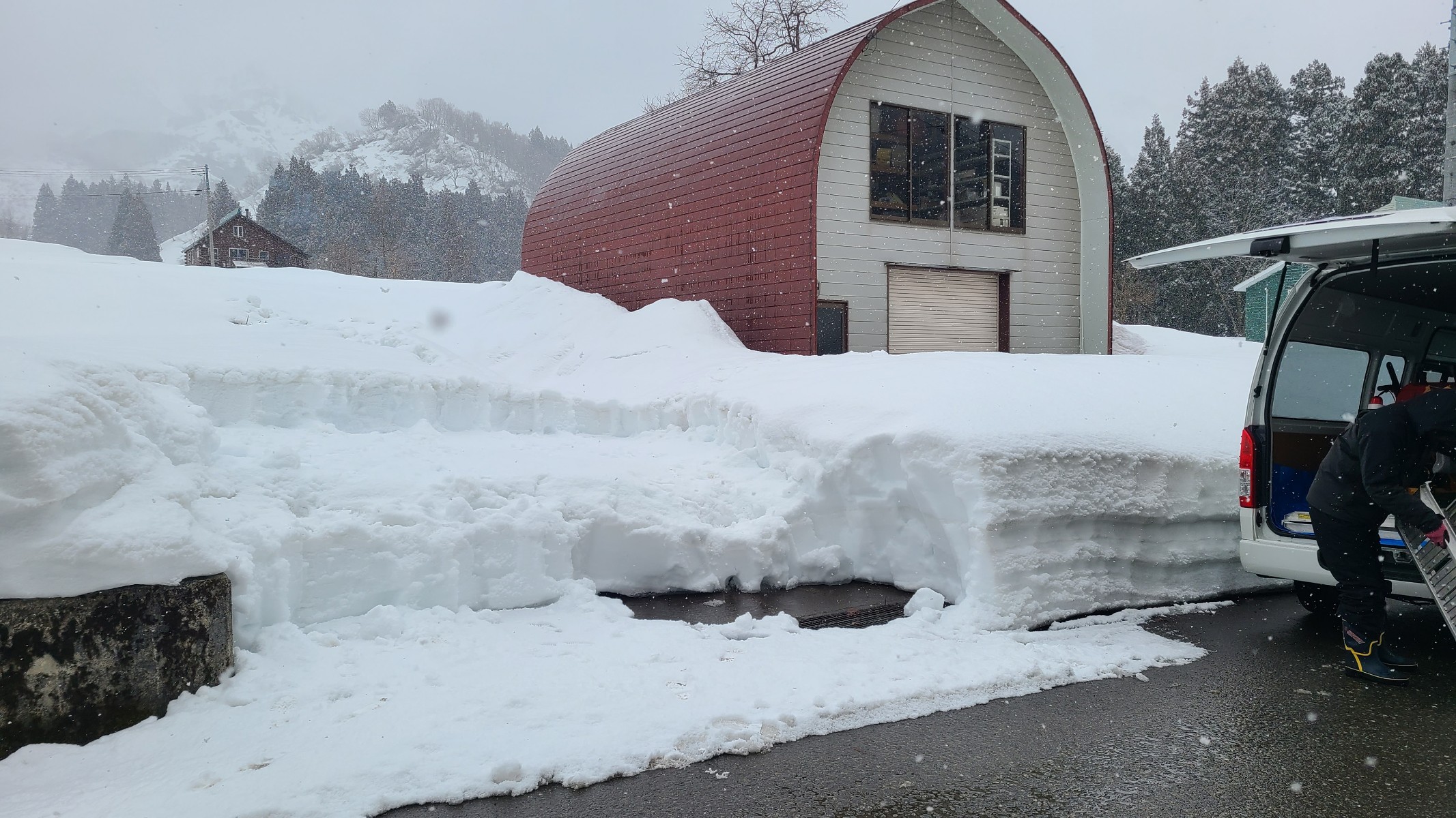 取り急ぎ・・新潟　除雪テスト